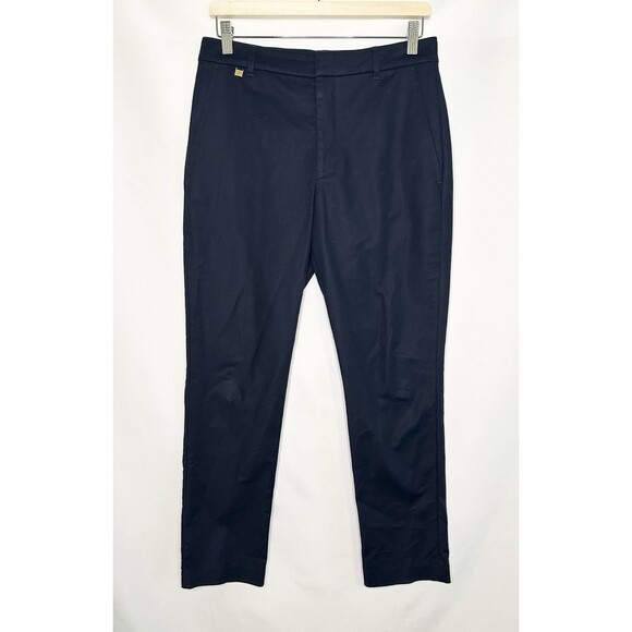 RALPH LAUREN Black Label Blue Trouser Pants Straight Pockets Women's 6‎ - Picture 1 of 10